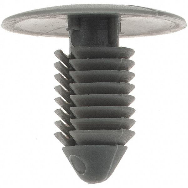 Value Collection - Ratchet Shank, Nylon Panel Rivet - 13/16" Length Under Head, 1" Head Diam - Top Tool & Supply