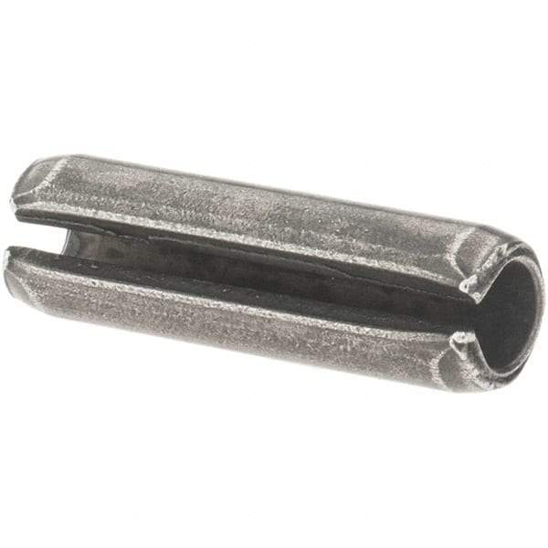 Value Collection - 7/32" Diam x 3/4" Long Slotted Spring Pin - Grade 1070-1090 Alloy Steel, Uncoated - Top Tool & Supply