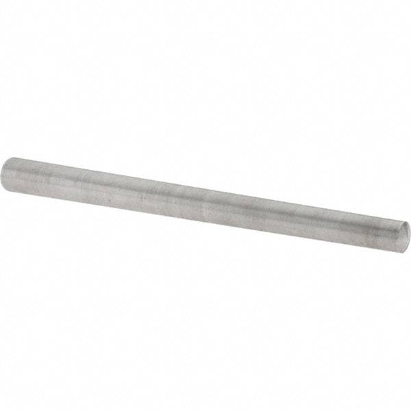 Value Collection - Size 8, 0.3672" Small End Diam, 0.492" Large End Diam, Uncoated Steel Taper Pin - Grade C-12L14, 6" OAL, 6 Pin Length - Top Tool & Supply