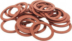 Value Collection - Vulcanized Fibre Standard Flat Washer - 1" ID x 1-5/16" OD, 0.062" Thick, Plain Finish - Top Tool & Supply