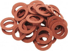 Value Collection - Vulcanized Fibre Standard Flat Washer - 0.312" ID x 1/2" OD, 0.031" Thick, Plain Finish - Top Tool & Supply