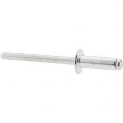 RivetKing - Size 6-6 Dome Head Aluminum Open End Blind Rivet - Top Tool & Supply