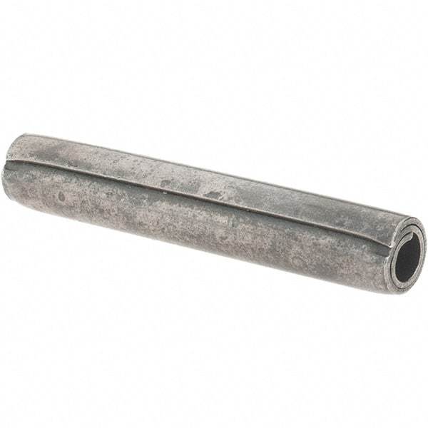 Value Collection - 7/32" Diam x 1-3/8" Long Coiled Spring Pin - Grade 1070-1090 Alloy Steel, Uncoated - Top Tool & Supply