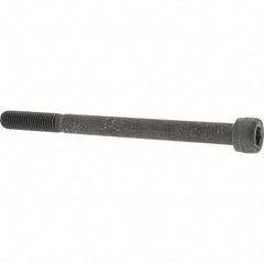 Value Collection - M10x1.50 Metric Coarse Hex Socket Drive, Socket Cap Screw - Grade 12.9 Alloy Steel, Black Oxide Finish, Partially Threaded, 130mm Length Under Head - Top Tool & Supply