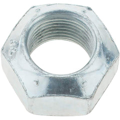 Value Collection - 3/4-16 UNF Grade C Hex Lock Nut with Distorted Thread - Zinc-Plated with Wax Finish - Top Tool & Supply