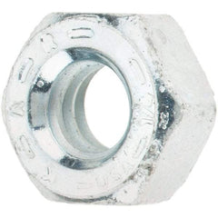 Value Collection - 1/4-20 UNC Steel Right Hand Hex Nut - 7/16" Across Flats, 7/32" High, Zinc Yellow Dichromate Finish - Top Tool & Supply