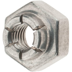 Value Collection - #8-32 UNJC 18-8 Hex Lock Nut with Expanding Flex Top - Top Tool & Supply