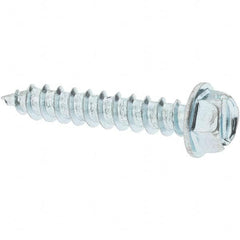 Value Collection - Sheet Metal Screws System of Measurement: Inch Head Type: Hex Washer - Top Tool & Supply