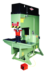 135 Ton - 18" D x 18" H Throat 208V 3PH Twin Hydraulic Punch Press - Top Tool & Supply