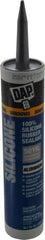 DAP - 10.1 oz Tube Silver RTV Silicone Joint Sealant - -40 to 400°F Operating Temp, 10 to 20 min Tack Free Dry Time, 24 hr Full Cure Time - Top Tool & Supply