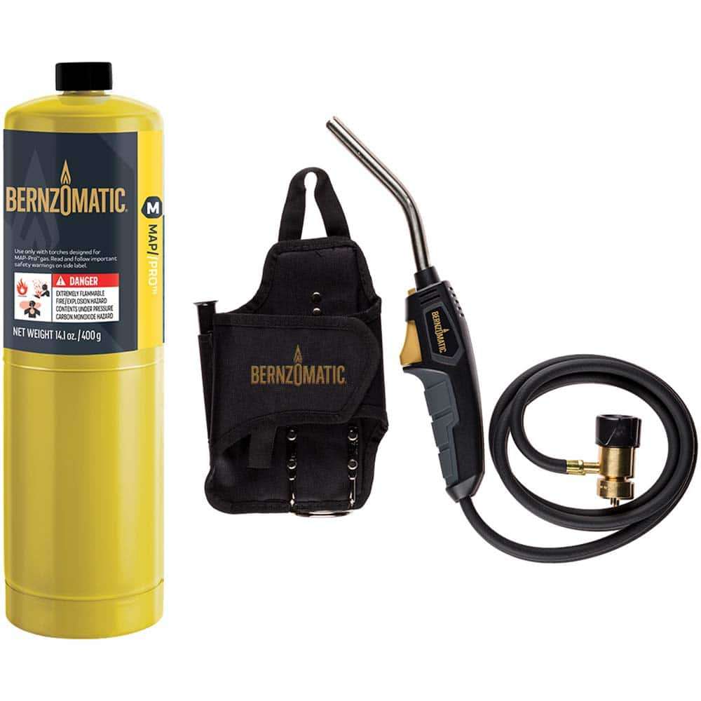 Bernzomatic - Propane & MAPP Torch Kits Type: Trigger Start Max Power Hose Kit Fuel Type: Max Power Propylene M-P-P - Top Tool & Supply