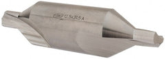 Keo - Metric Plain Cut 60° Incl Angle High Speed Steel Combo Drill & Countersink - Top Tool & Supply