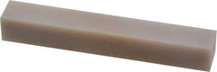 Made in USA - 3" Long x 1/2" Wide x 1/2" Thick, Novaculite Sharpening Stone - Square, Ultra Fine Grade - Top Tool & Supply