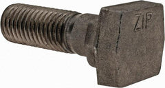 Value Collection - 3/4-10, 1-1/2" Thread Length, 3/4" Slot Width, Uncoated, Steel T Slot Bolt - 2-1/2" Length Under Head, Grade C-1045, 5, 1-1/4" Head Width x 7/16" Head Height - Top Tool & Supply