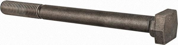 Value Collection - 3/4-10, 2-1/2" Thread Length, 3/4" Slot Width, Uncoated, Steel T Slot Bolt - 9" Length Under Head, Grade C-1045, 5, 1-1/4" Head Width x 7/16" Head Height - Top Tool & Supply