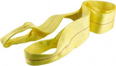 Erickson Manufacturing - Loop Polyester Tow Strap - 6' Long, 15,000 Lb Capacity - Top Tool & Supply