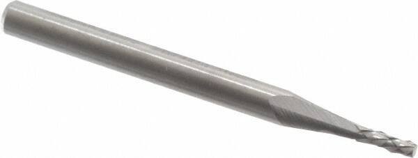 Accupro - 1/16" Diam, 3/16" LOC, Plain End, Solid Carbide Diamond Pattern Router Bit - Right Hand Cut, 1-1/2" OAL, 1/8" Shank Diam, Use on Fiberglass - Top Tool & Supply