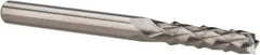 Accupro - 1/8" Diam, 1/2" LOC, Burr End, Solid Carbide Diamond Pattern Router Bit - Right Hand Cut, 1-1/2" OAL, 1/8" Shank Diam, Use on Fiberglass - Top Tool & Supply