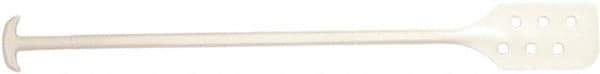 Remco - White Polypropylene Mixing Paddle with Holes - 52" Overall Length - Top Tool & Supply