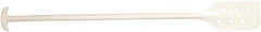 Remco - White Polypropylene Mixing Paddle with Holes - 52" Overall Length - Top Tool & Supply