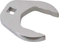 Proto - 1-7/16" 3/8" Drive Chrome Open End Crowfoot Wrench - 2.4" Head Diam x 0.38" Head Thickness - Top Tool & Supply