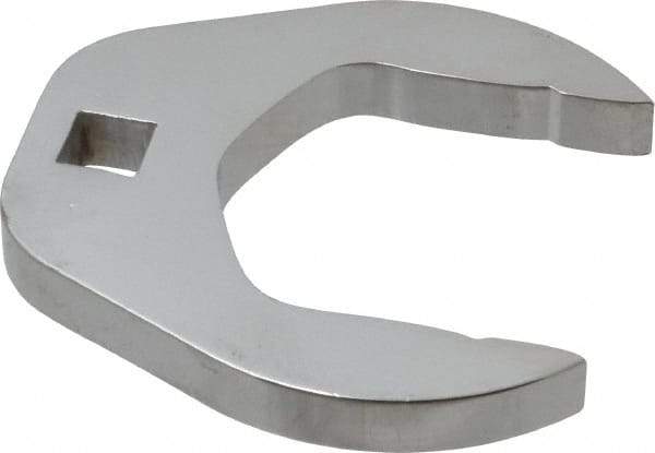 Proto - 1-3/4" 3/8" Drive Chrome Open End Crowfoot Wrench - 2.9" Head Diam x 0.38" Head Thickness - Top Tool & Supply