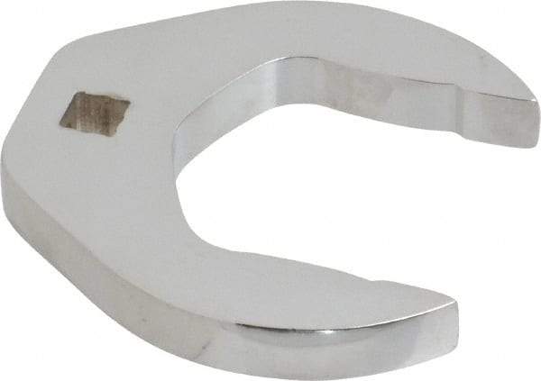 Proto - 2" 3/8" Drive Chrome Open End Crowfoot Wrench - 3.47" Head Diam x 1/2" Head Thickness - Top Tool & Supply