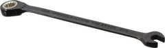 Proto - 9/32" 12 Point Combination Wrench - 15° Head Angle, 5-1/2" OAL, Steel, Black Chrome Finish - Top Tool & Supply