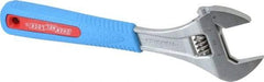 Channellock - 1-1/2" Jaw Capacity, 10" Standard Adjustable Wrench - Chrome Vanadium Steel, Chrome Finish - Top Tool & Supply