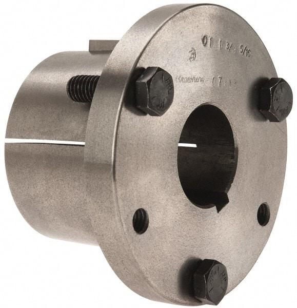 Browning - 1-3/8" Bore, 5/16" Wide Keyway, 5/32" Deep Keyway, Q Sprocket Bushing - 2.766 to 2-7/8" Outside Diam, For Use with Split Taper Sprockets & Sheaves - Top Tool & Supply