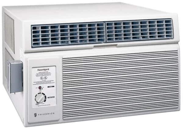 Friedrich - 14,500/14,000 BTU, 230/208 Volt Window Air Conditioner - 6.9/7.4 Amp Rating, 9.7 EER Rating, 15 Min Circuit Amperage, 25" Wide x 27-3/8" Deep x 15" High - Top Tool & Supply