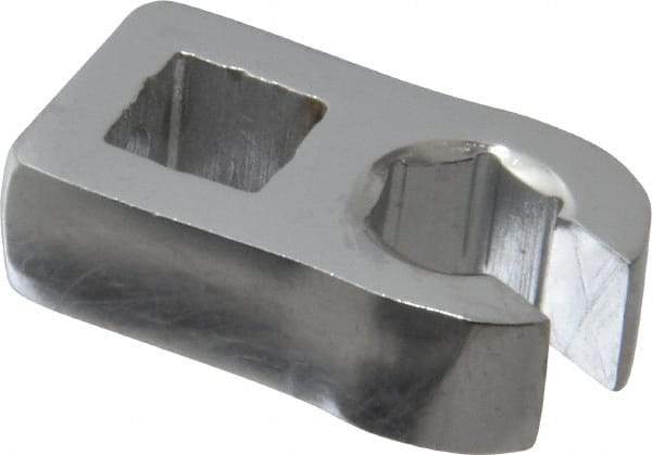 Proto - 3/8" 6 Point 3/8" Drive Chrome Flare Nut Crowfoot Wrench - 29/32" Head Diam x 1/4" Head Thickness, 1.81" OAL - Top Tool & Supply