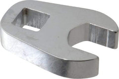 Proto - 13mm 3/8" Drive Chrome Crowfoot Wrench - 1-3/32" Head Diam x 1/4" Head Thickness, 1-1/2" OAL - Top Tool & Supply