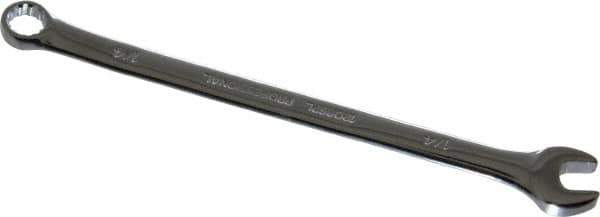 Proto - 1/4" Offset Combination Wrench - 15° Offset Angle, 4-29/32" OAL, Steel, Chrome Finish - Top Tool & Supply