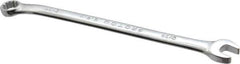 Proto - 9/32" Offset Combination Wrench - 15° Offset Angle, 5-5/32" OAL, Steel, Chrome Finish - Top Tool & Supply