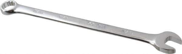 Proto - 11/32" Offset Combination Wrench - 15° Offset Angle, 7-29/32" OAL, Steel, Chrome Finish - Top Tool & Supply