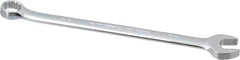 Proto - 9/16" 12 Point Combination Wrench - 15° Offset Angle, 8-5/8" OAL, Steel, Chrome Finish - Top Tool & Supply