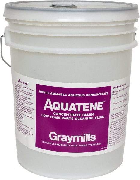 Graymills - 5 Gal Pail Parts Washer Fluid - Water-Based - Top Tool & Supply