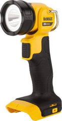 DeWALT - 20 Volts, 110 Lumens, Cordless Flashlight - White, Up to 25 hr Run Time - Top Tool & Supply