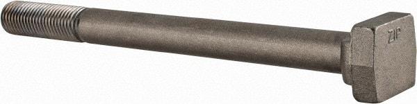 Value Collection - 1-8, 3" Thread Length, 1" Slot Width, Uncoated, Steel T Slot Bolt - 12" Length Under Head, Grade C-1045, 5, 1-3/4" Head Width x 5/8" Head Height - Top Tool & Supply