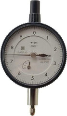 Mitutoyo - 0.025" Range, 0-10 Dial Reading, 0.0001" Graduation Dial Drop Indicator - 2-1/4" Dial, 0.01" Range per Revolution, 0.0001" Accuracy, Revolution Counter - Top Tool & Supply