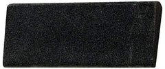 Made in USA - 4-1/2" Long x 1-3/4" Diam x 1/2" Thick, Silicon Carbide Sharpening Stone - Round, Coarse Grade - Top Tool & Supply