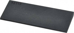 Made in USA - 4-1/2" Long x 1-3/4" Diam x 3/8" Thick, Silicon Carbide Sharpening Stone - Round, Fine Grade - Top Tool & Supply