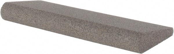 Made in USA - 4-1/2" Long x 1-3/4" Diam x 1/2" Thick, Aluminum Oxide Sharpening Stone - Round, Coarse Grade - Top Tool & Supply