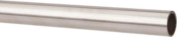 Made in USA - 6 to 7' Long, 1/2" OD, 304 Stainless Steel Tube - 1/36" Wall Thickness - Top Tool & Supply