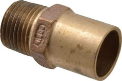 NIBCO - 3/4 x 1/2" Cast Copper Pipe Adapter - FTG x M, Pressure Fitting - Top Tool & Supply