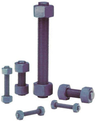 Dan-Loc Bolt & Gasket - 1-8 8-1/2" OAL Fully Threaded Stud - Alloy Steel, Plain Finish - Top Tool & Supply