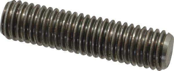 Dan-Loc Bolt & Gasket - 1/2-13 2" OAL Fully Threaded Stud - Stainless Steel, Plain Finish - Top Tool & Supply