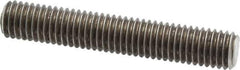 Dan-Loc Bolt & Gasket - 1/2-13 3" OAL Fully Threaded Stud - Stainless Steel, Plain Finish - Top Tool & Supply