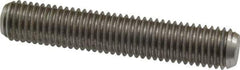 Dan-Loc Bolt & Gasket - 5/8-11 3-1/2" OAL Fully Threaded Stud - Stainless Steel, Plain Finish - Top Tool & Supply